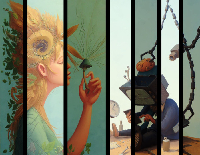 indigen & exogen als Randpfeiler menschlicher Existenz